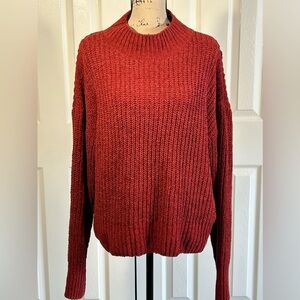 Double Zero burgundy Turtleneck Drop Shoulder
Sweater nwt